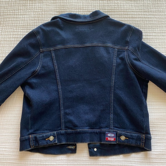 BONGO Y2K Cropped Jean Jacket - great condition - Picture 2 of 5